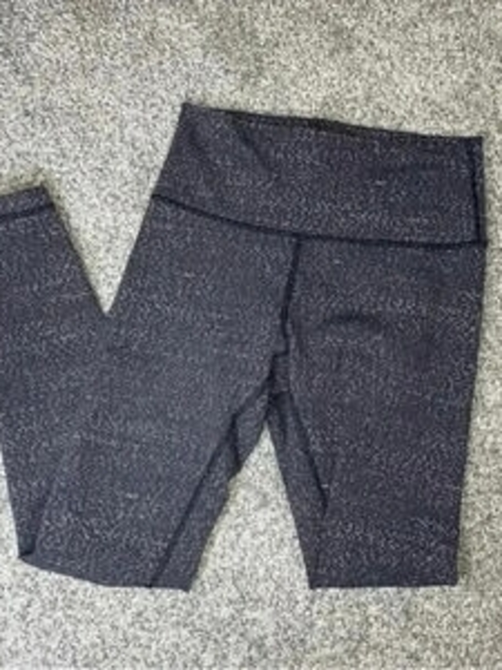 lululemon athletica Speckled Black and White Athletic Top - Picture 2 of 8